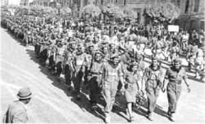 Brigata Partigiana Gordini con il comandante Bulow a Ravenna